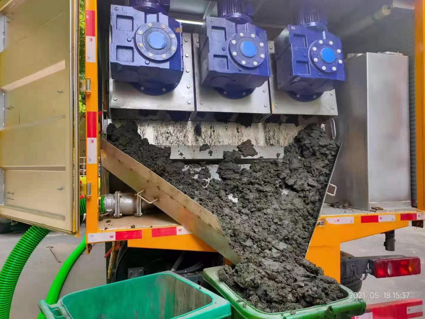 盐源化粪池清掏城市维护站-泥浆净化干湿分离处理